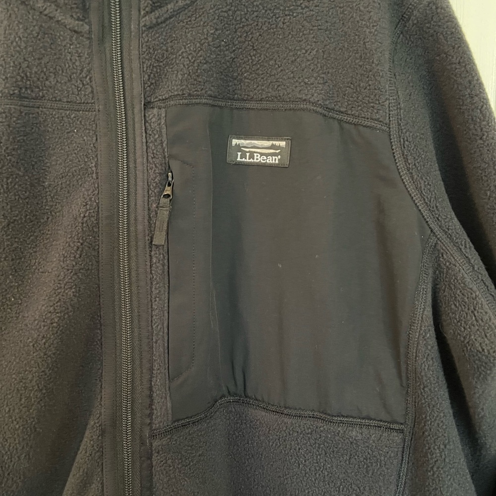 L.L. Bean Fleece Jacket EUC